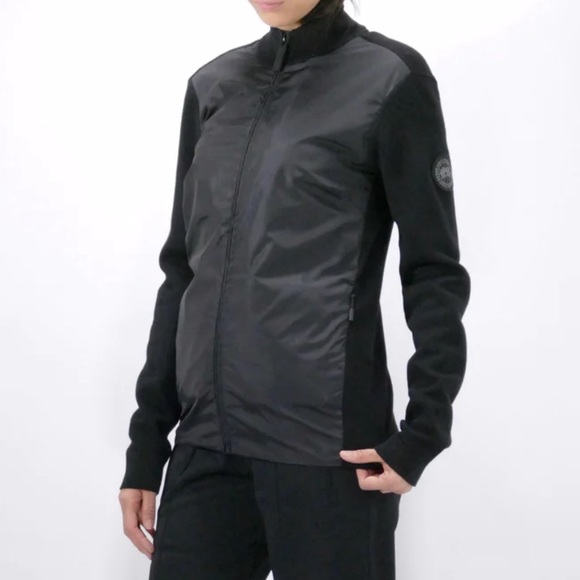 Canada Goose Sweaters - Canada Goose WindBridge Full Zip Sweater Black Label